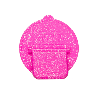 Tapita rosa glitter